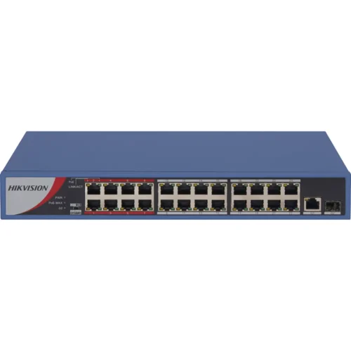 SWITCH 24+2 PORT, POE AF/AT, 10/100 MBPS