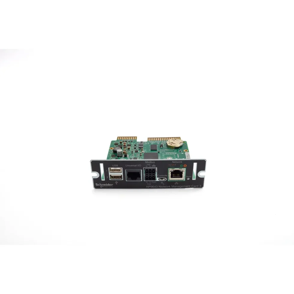 NETWORK MANAGEMENT KORT 3, MODBUS