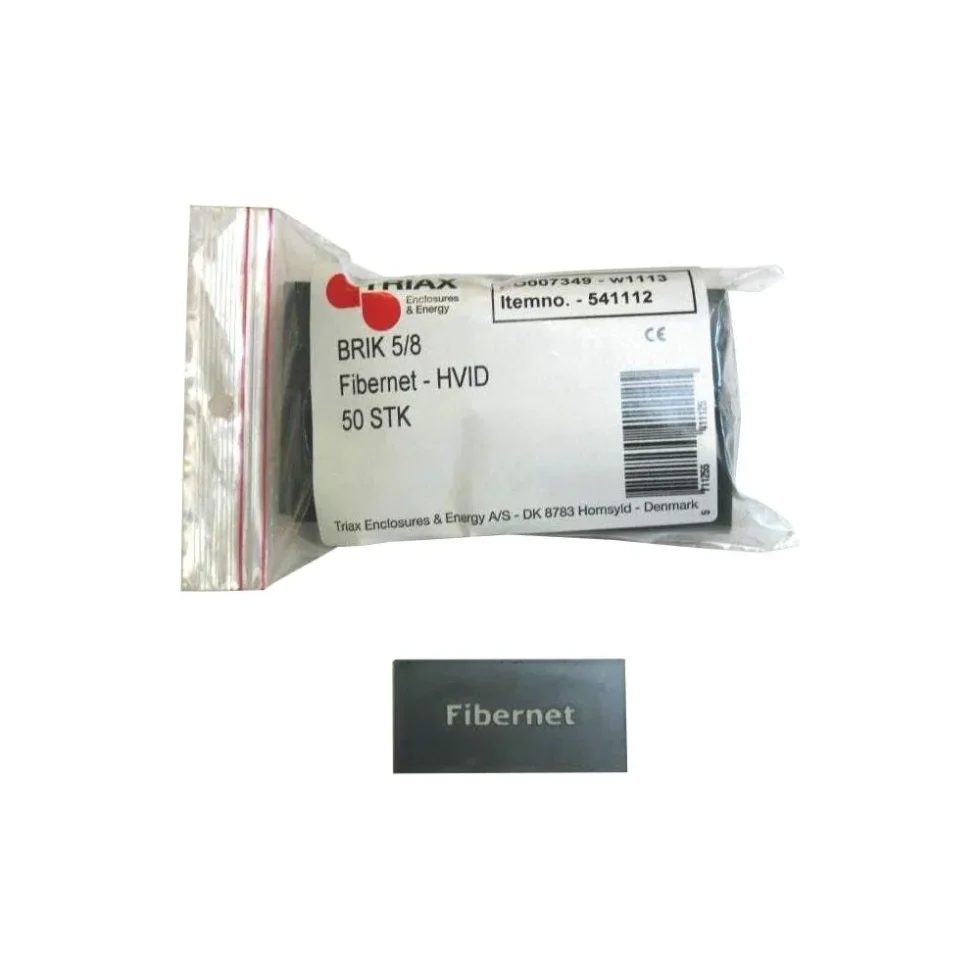 BRIK "FIBERNET" HVID 3/8