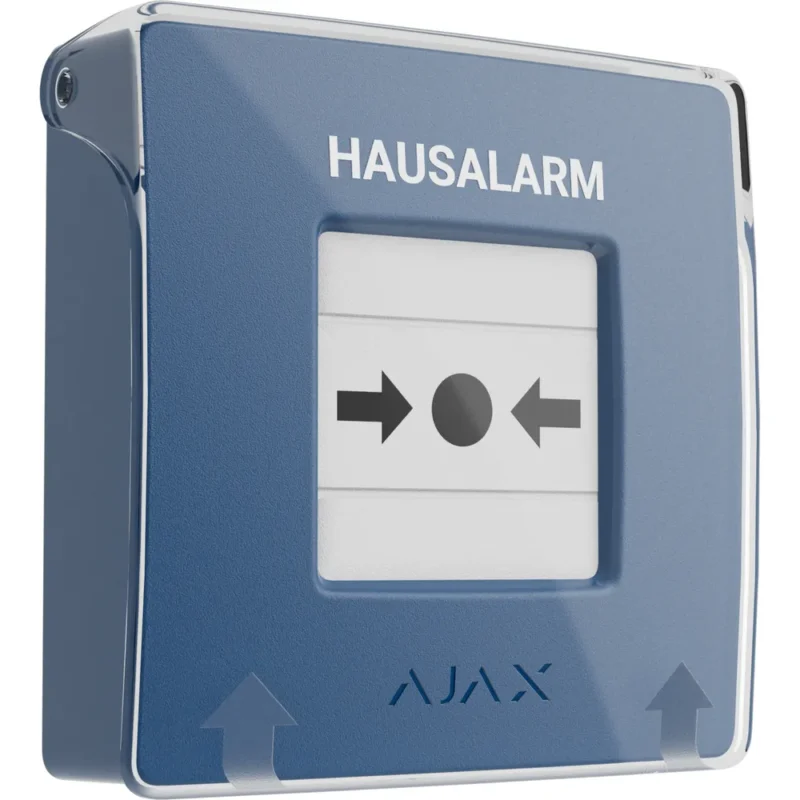 BRANDTRYK I BLÅ MED UNDERLAG, AJAX