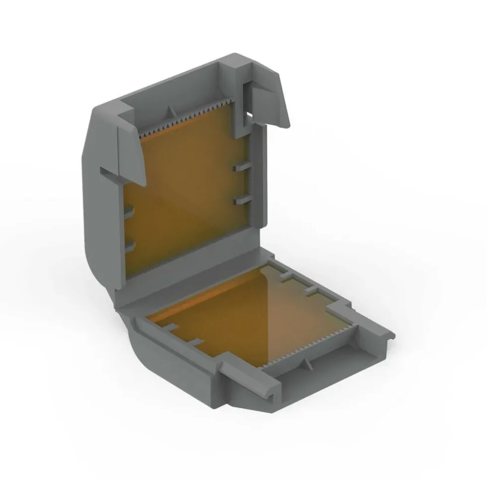 GELBOX M/GEL SERIE 221 STØRRELSE 1 GRÅ