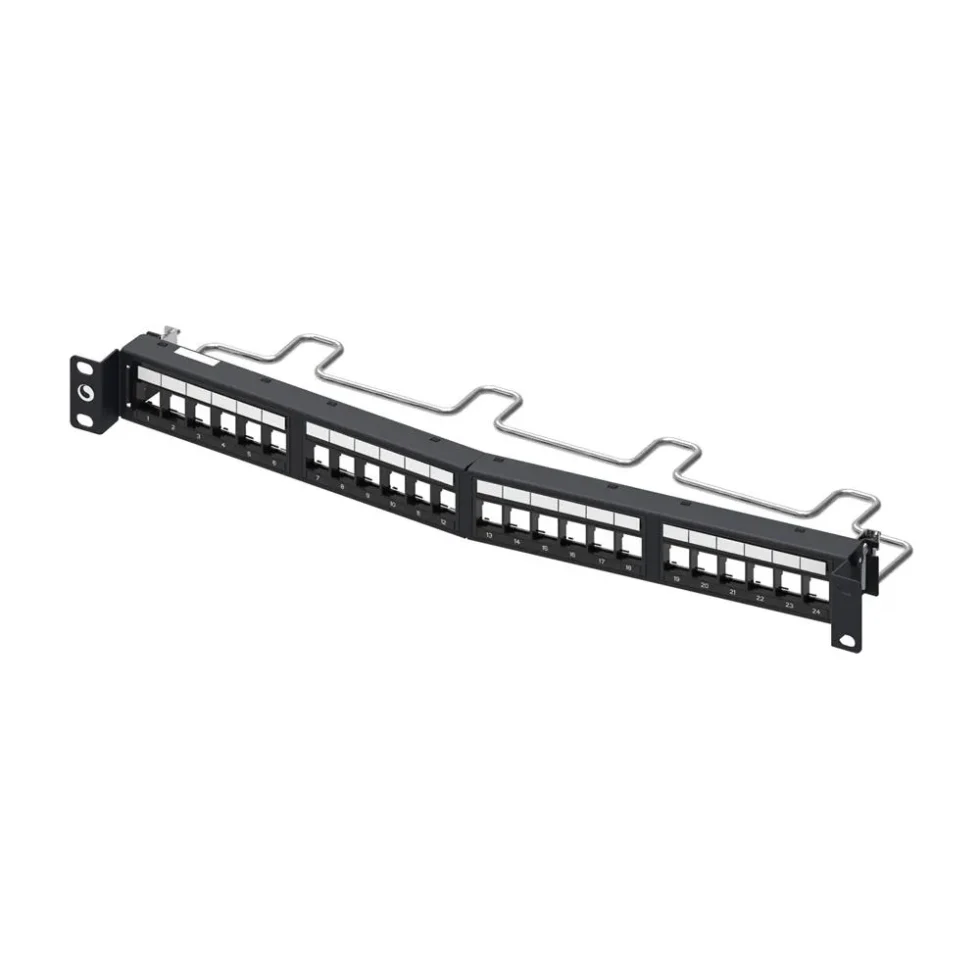 HI-D PATCHPANEL 24 PORTE STP VINKLET