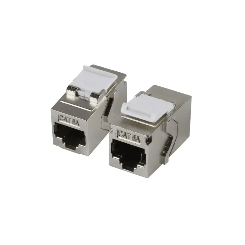 SNAP-IN ADAPTER KAT6A SKÆRMET KEYSTONE