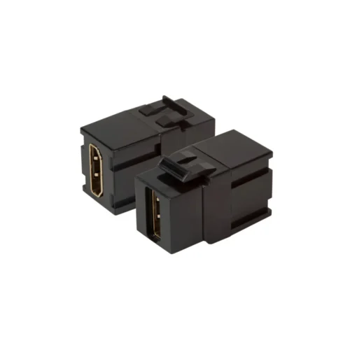 KEYSTONE ADAPTER HDMI, SORT