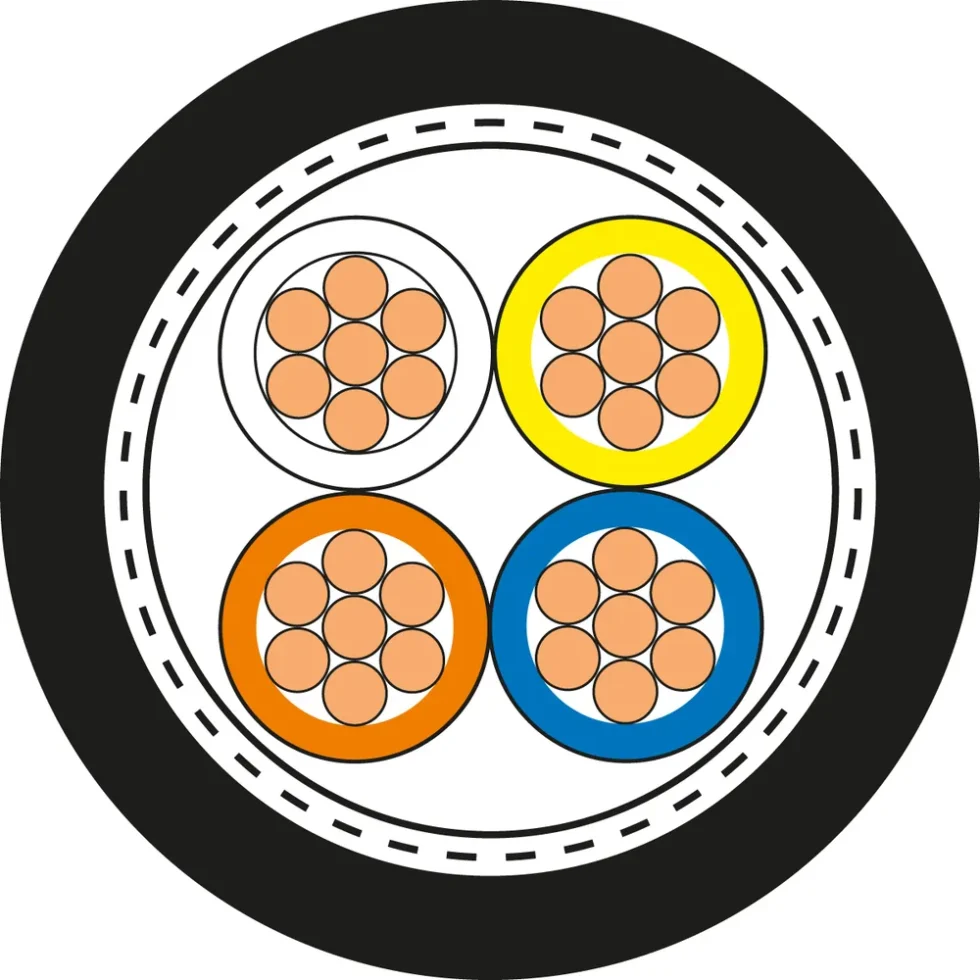 ETHERLINE Y CAT.5E BK 2X2XAWG22/7