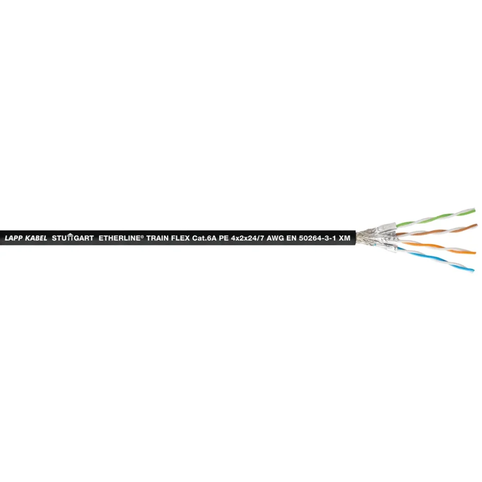 ETHERLINE TRAIN FLEX CAT.6A 4X2X24/7 PE