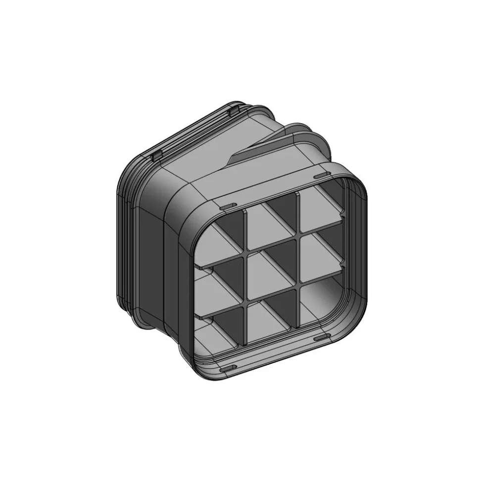 MULTIDUCT 9W 15° H/V 0,3M 9X110MM