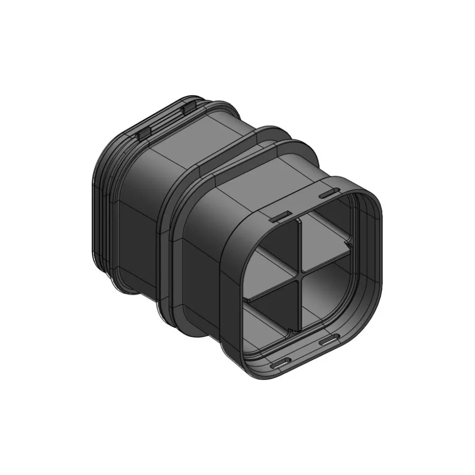 MULTIDUCT 4W 5° H/V 0,3M 4X110MM
