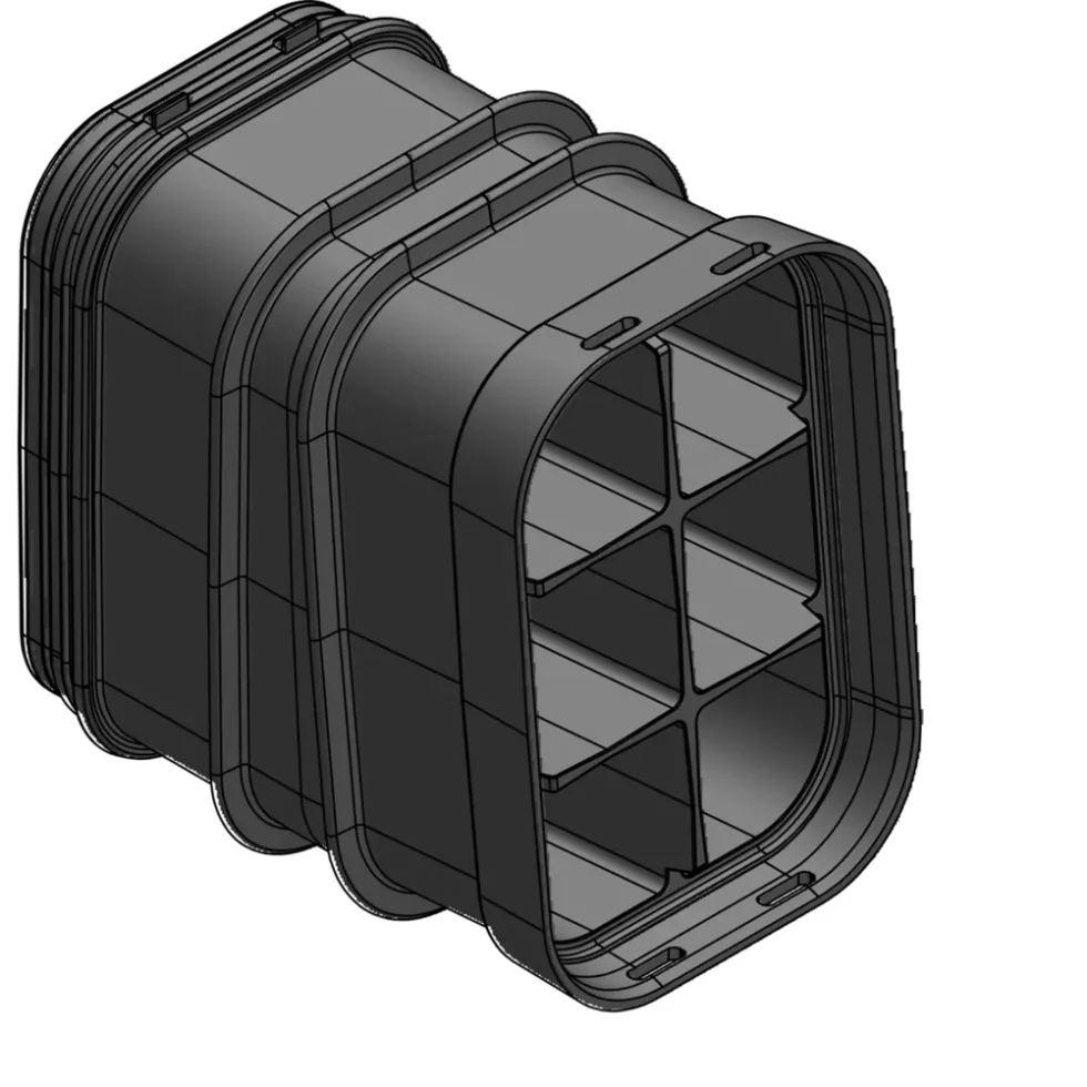 MULTIDUCT 6W 5° O/N 0,3M 6X110MM