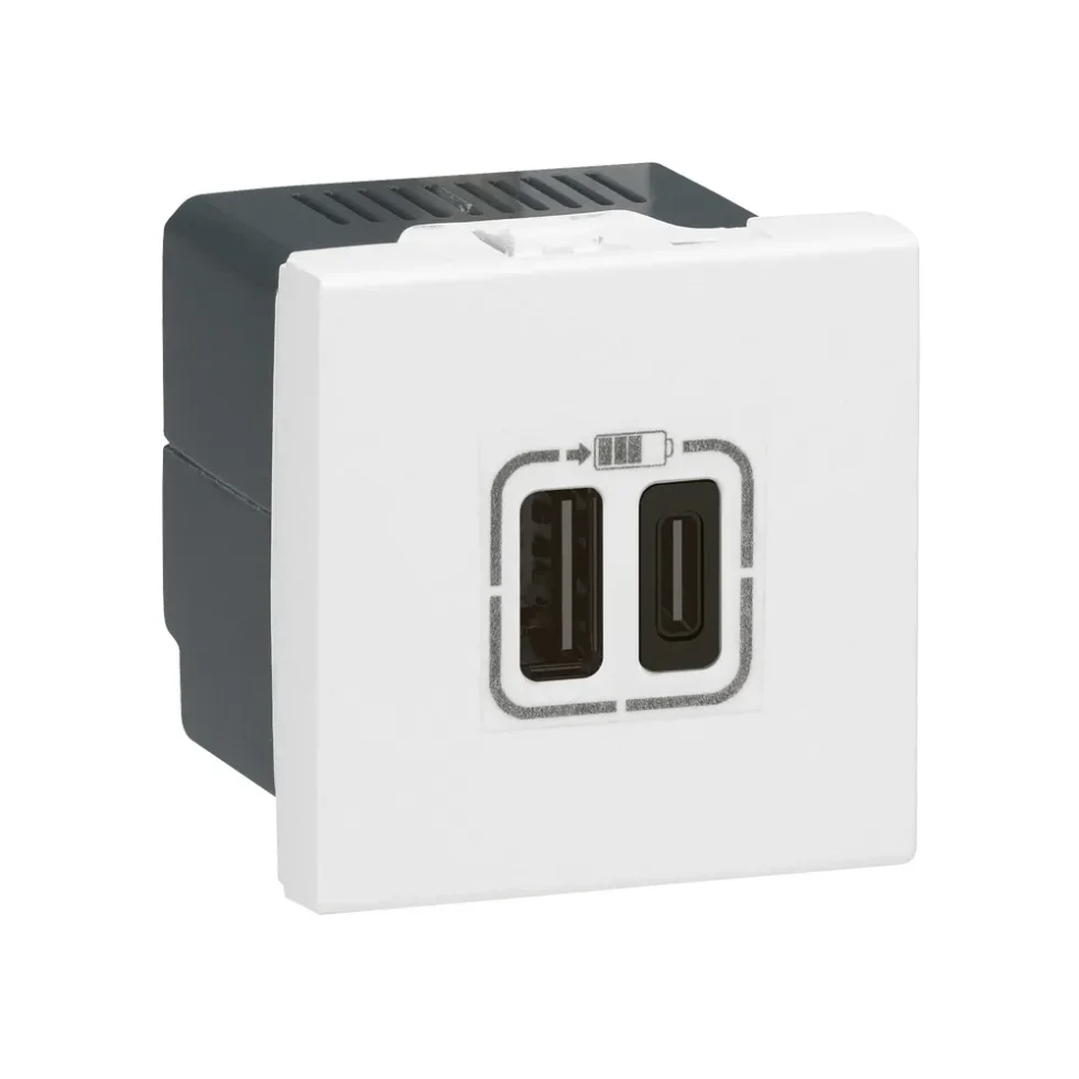 MOSAIC USB LADER 2XC 3.0A 2M HVI