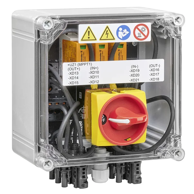 PV COMBINER BOX M OVERSPÆNDINGSRELÆ