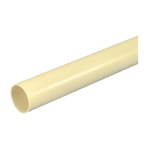 PLASTRØR 20 MM (3/4") GUL/HVID 4 METER
