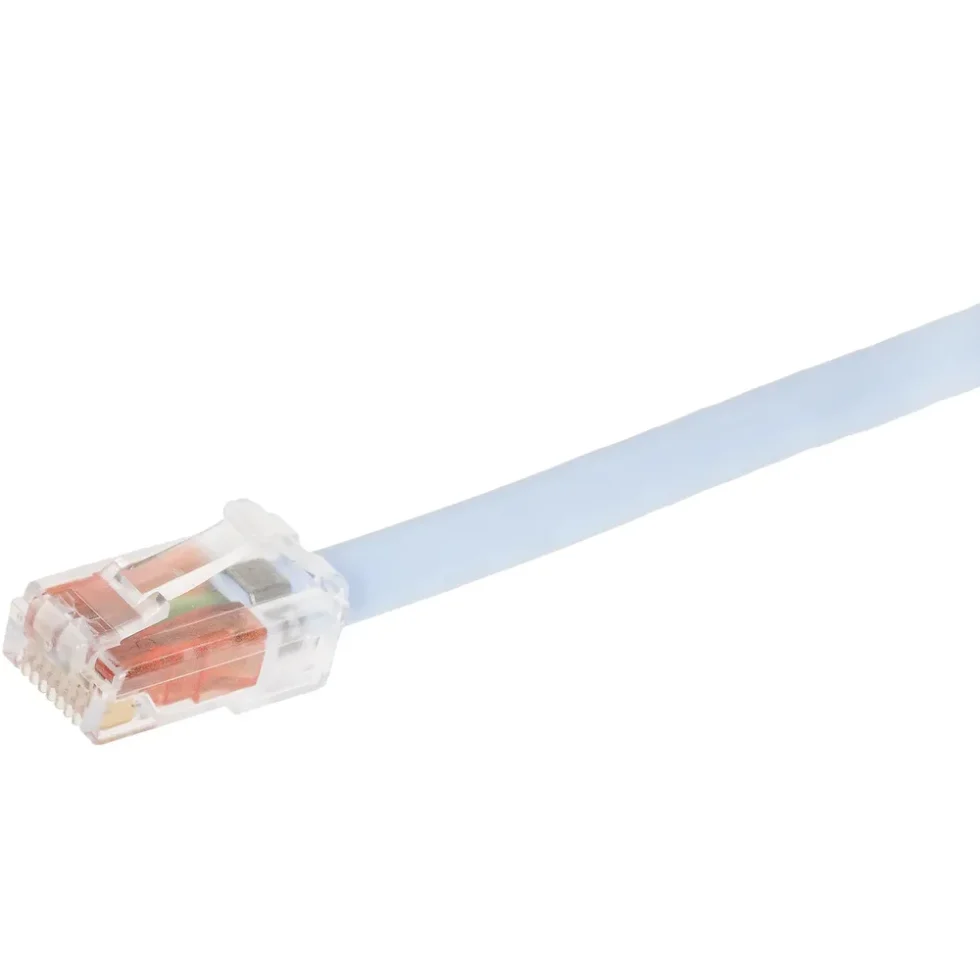 PATCHKABEL KAT6A U/UTP 1FT (0,3M) L. BLÅ