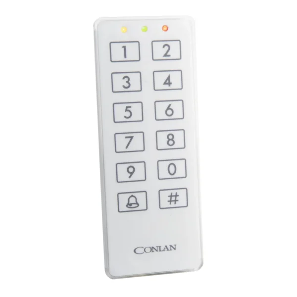 CT1000 STANDALONE KODETASTATUR, HVID