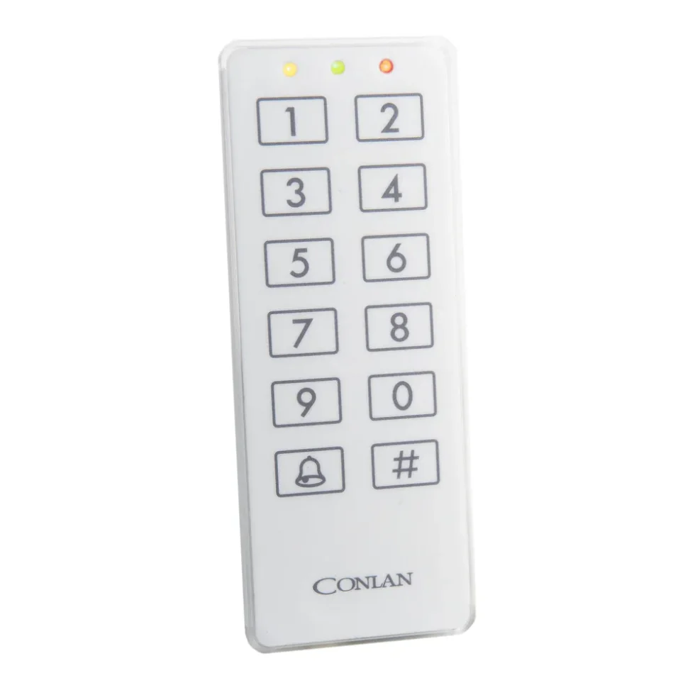 CT1000 STANDALONE KODETASTATUR, HVID