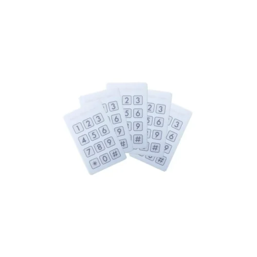 LABEL FOR MYKEY B, 1 MODUL. SÆT A 5 STK