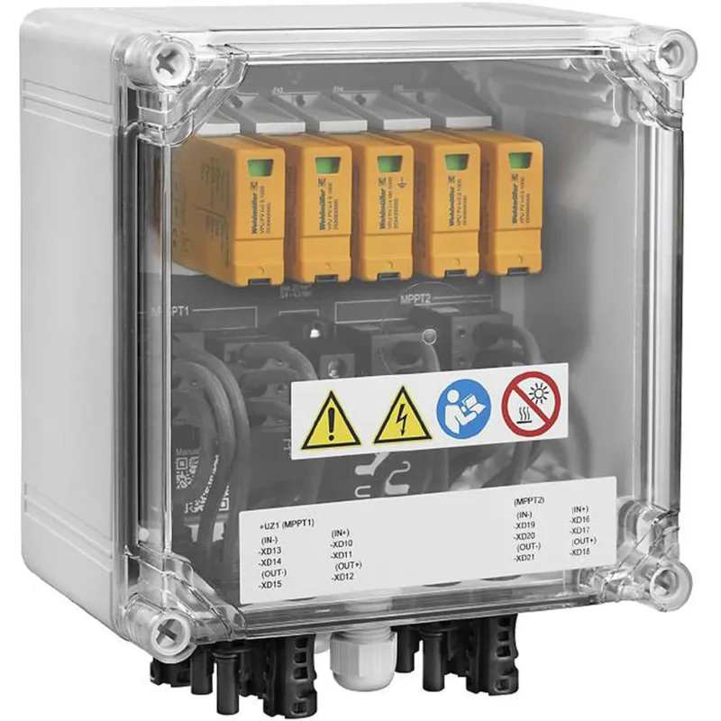 PV COMBINER BOX M OVERSPÆNDINGSRELÆ